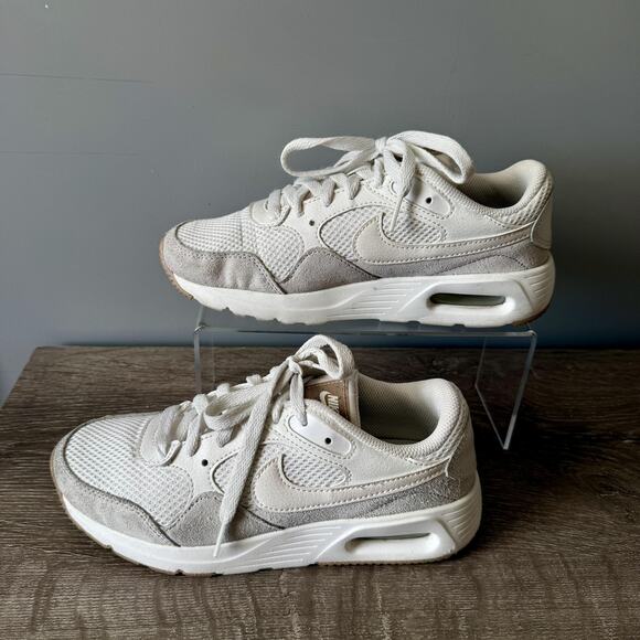 Nike Air Max SC Womens Size 6 Summit White Light Bone CW4554-108 - Picture 5 of 13
